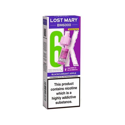 Lost Mary 6K Refillable Pod - Blackcurrant Apple