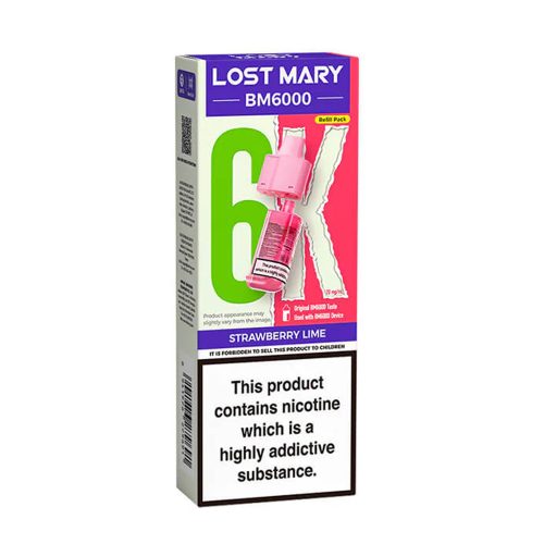 Lost Mary 6K Refillable Pod - Strawberry Lime
