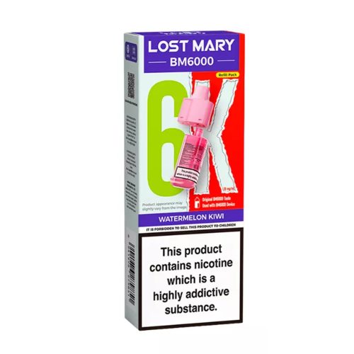 Lost Mary 6K Refillable Pod - Watermelon Kiwi